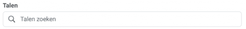 Kies een taal