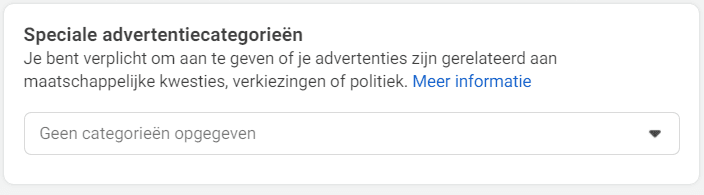 Instelling om over te slaan